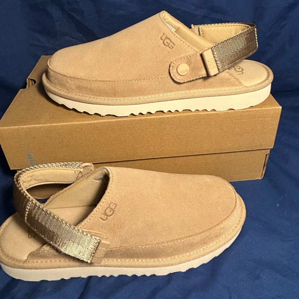 UGG- GOLDENSTAR CLOG, DRI, 9 women QS